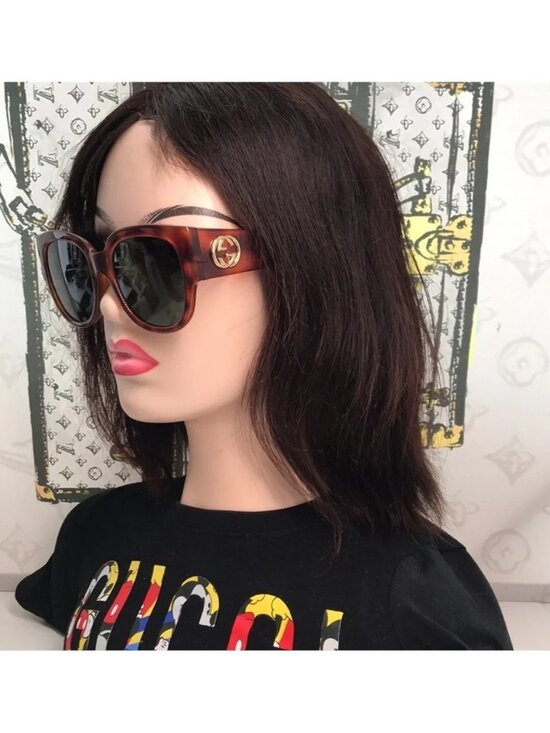 New Authentic Gucci Brown Sunglasses GG0142SA 002 main image 7